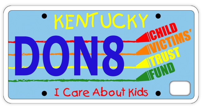 Donate KY License Plate
